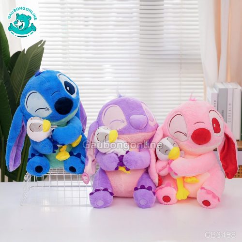 Gối Chăn Mền Stitch Ôm Vịt