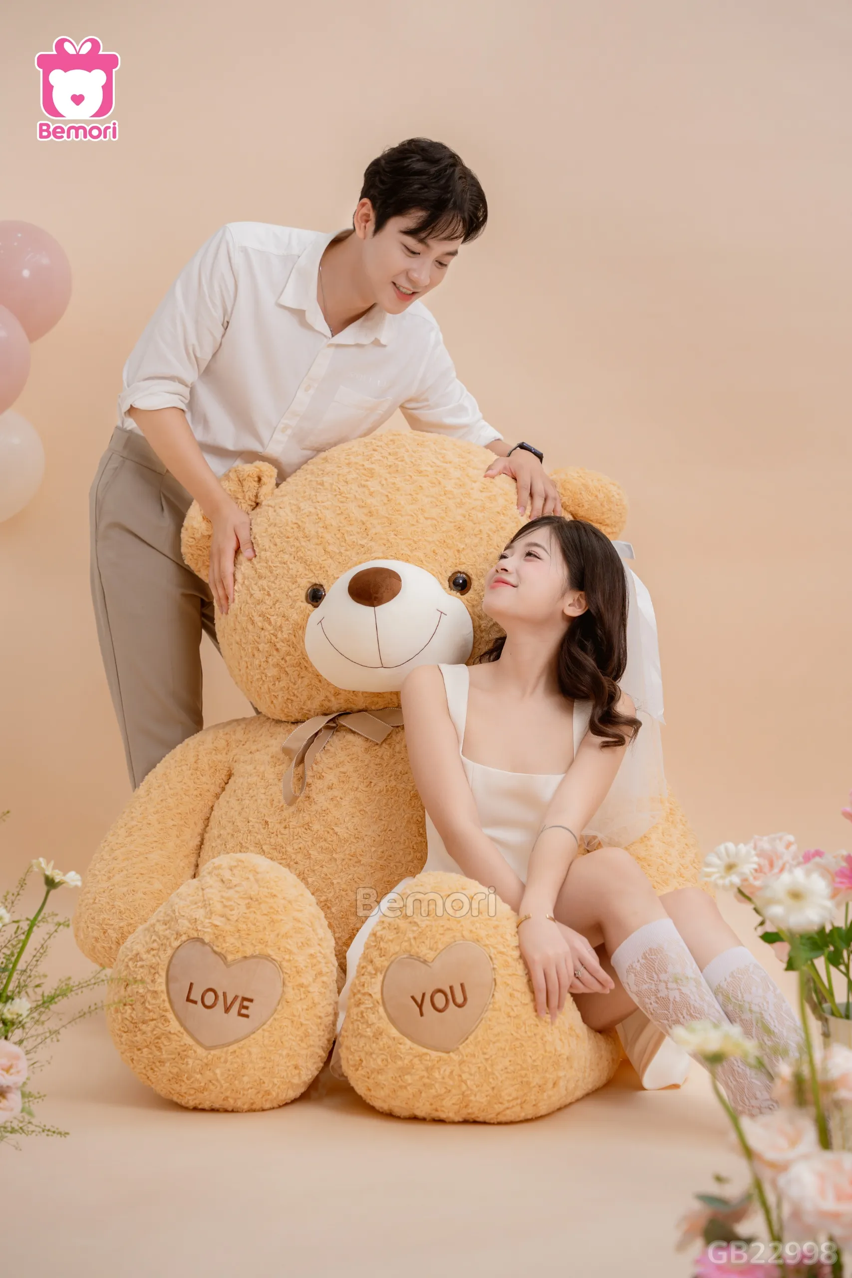 Gấu bông Teddy mang đến cảm giác ấm áp, gần gũi