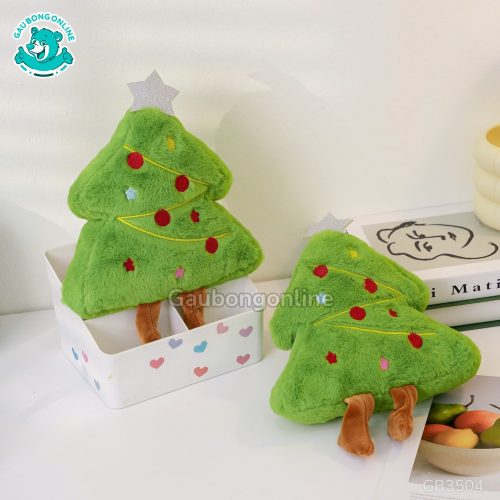 Gấu Bông Cây Thông Noel Nhỏ