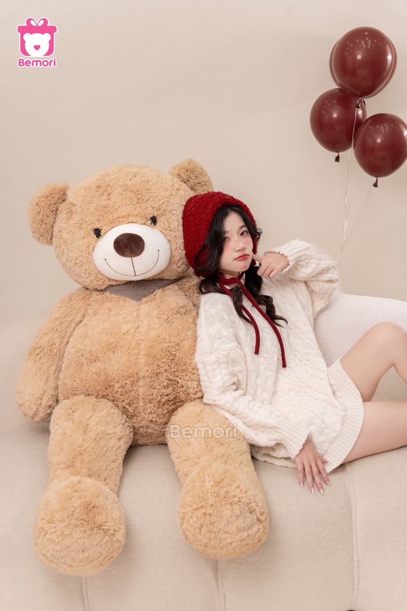 Gấu Bông Teddy Mùa Đông – Tình Thương Được Gửi Gắm Qua Mỗi Cái Ôm