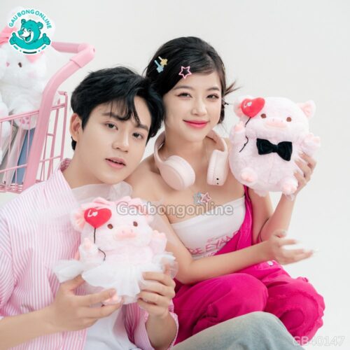 Gấu Bông Couple Dâu Rể Heo Mimi