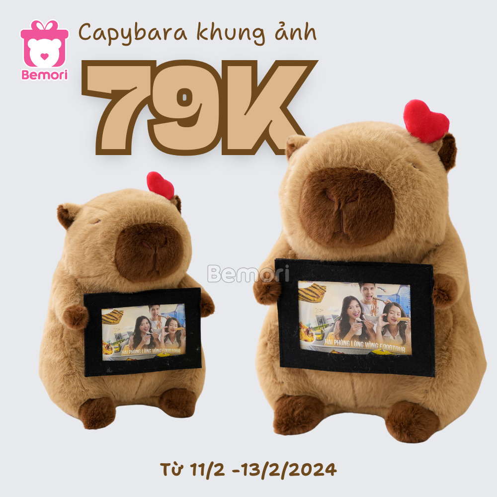 Capybara Cầm Ảnh Chỉ 79K