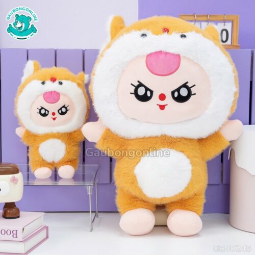 Gấu Bông Baby Three V3 Cáo Cam