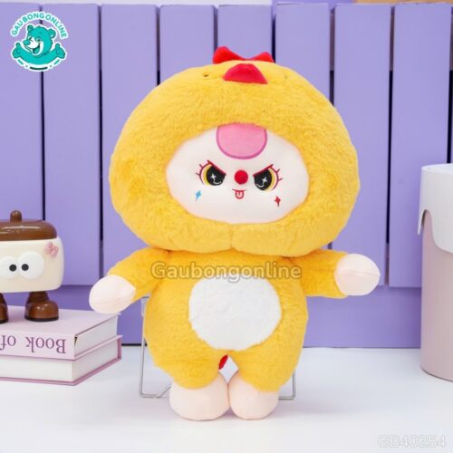 Gấu Bông Baby Three Cosplay Gà Vàng