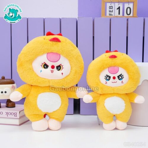 Gấu Bông Baby Three Cosplay Gà Vàng