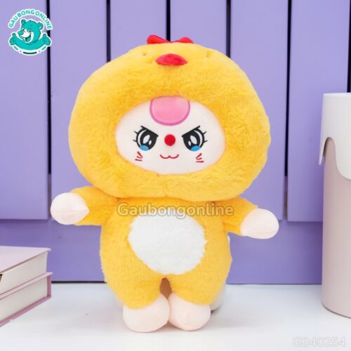 Gấu Bông Baby Three Cosplay Gà Vàng