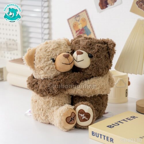 Gấu Bông Cặp Đôi BearHug – Gấu Hugo & Rosie