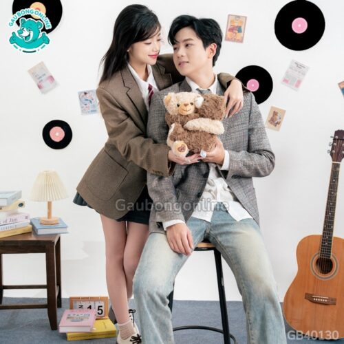 Gấu Bông Cặp Đôi BearHug – Gấu Hugo & Rosie