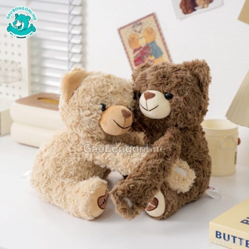 Gấu Bông Cặp Đôi BearHug – Gấu Hugo & Rosie