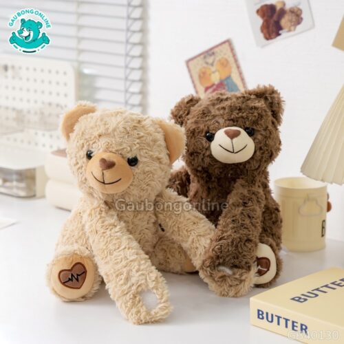 Gấu Bông Cặp Đôi BearHug – Gấu Hugo & Rosie