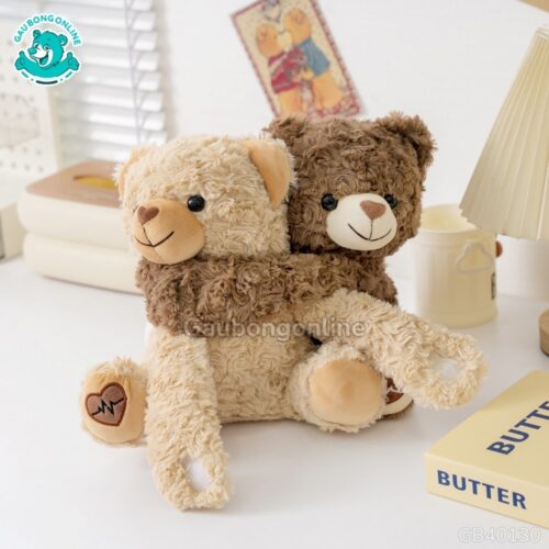 Gấu Bông Cặp Đôi BearHug – Gấu Hugo & Rosie