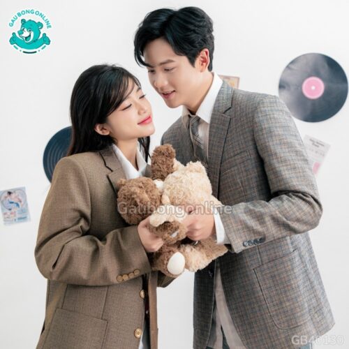 Gấu Bông Cặp Đôi BearHug – Gấu Hugo & Rosie