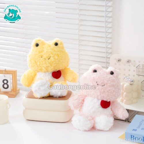Gấu Bông Ếch Tim Rút