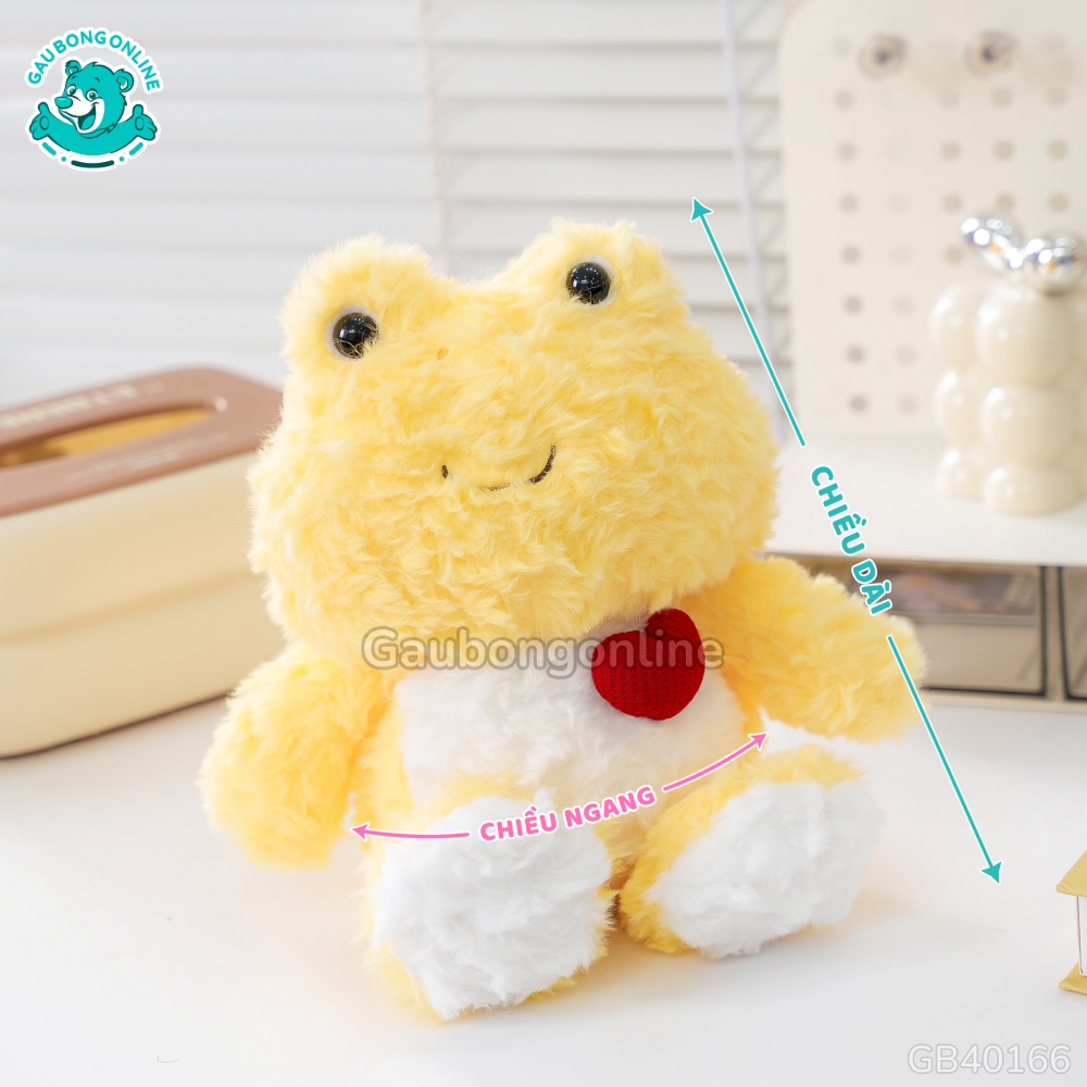 Gấu Bông Ếch Tim Rút