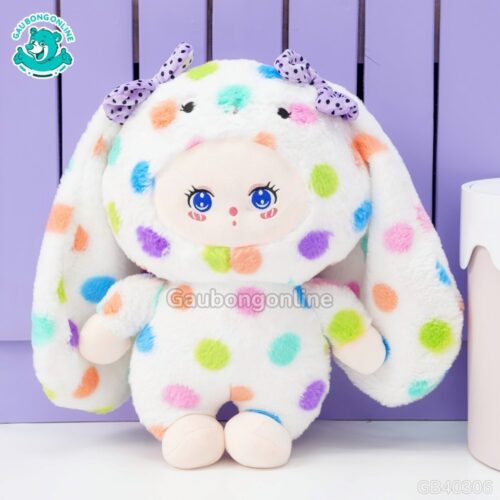 Gấu Bông Baby Three 3 Liila Zoo Thỏ Đốm