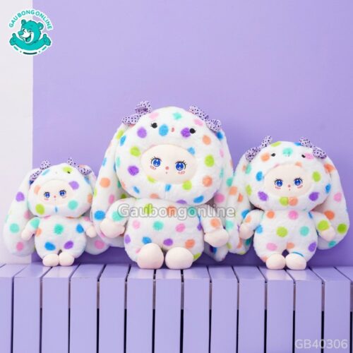 Gấu Bông Baby Three 3 Liila Zoo Thỏ Đốm