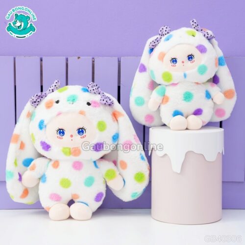 Gấu Bông Baby Three 3 Liila Zoo Thỏ Đốm