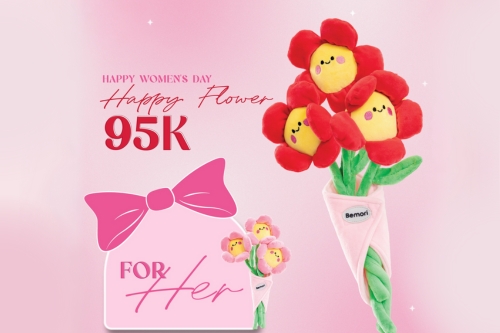 Happy Women's Day - Happy Flower 95K