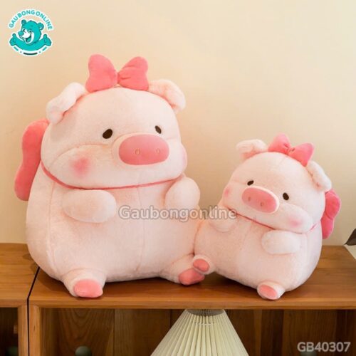 Heo Lulu Bông Đeo Nơ
