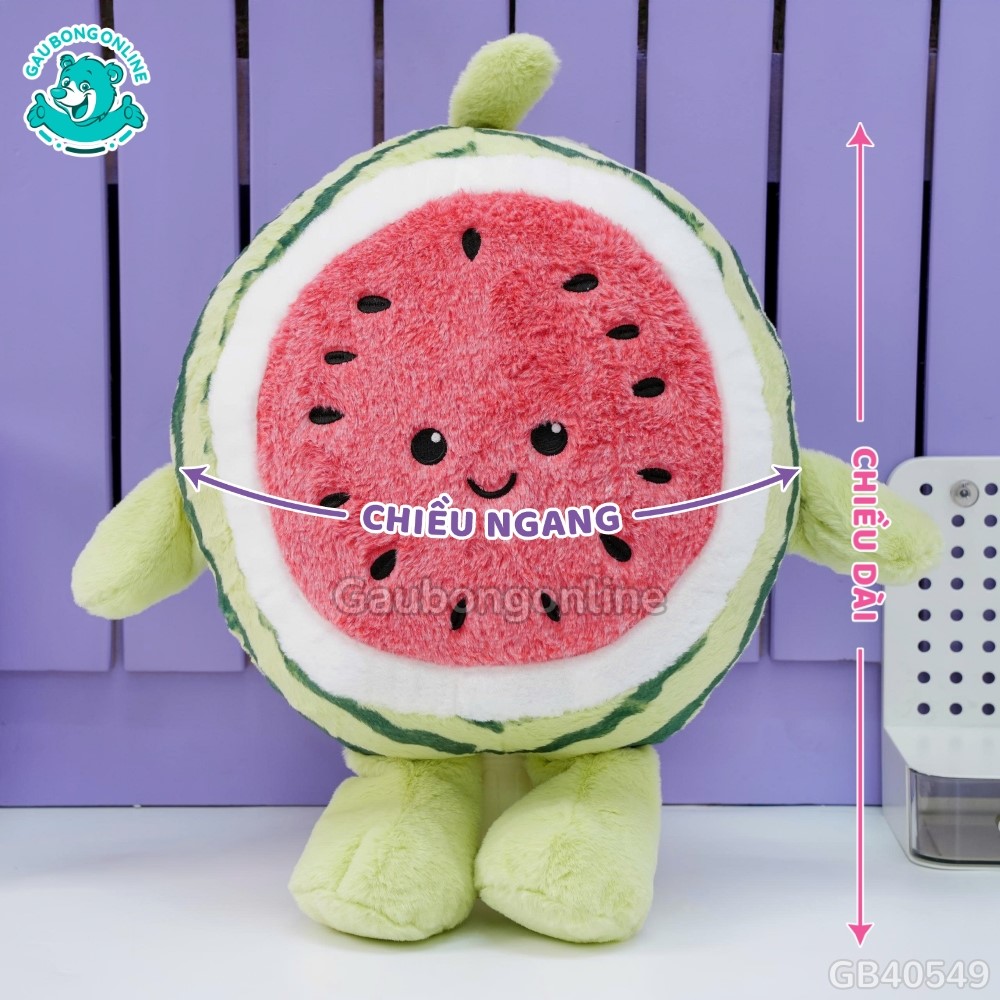 Gấu Bông Quả Dưa Hấu Vui Vẻ