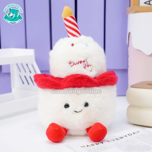 Gấu Bông Bánh Sinh Nhật