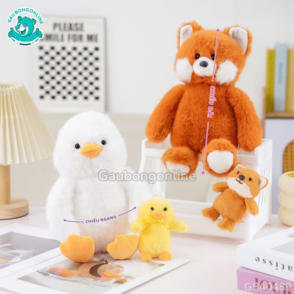 Bộ Thú Bông Mẹ Con