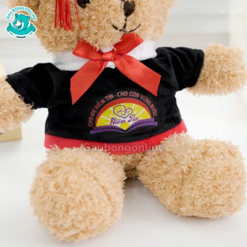 Gấu Bông Head Tales Tốt Nghiệp Vàng (In Logo) - Hình ảnh 8