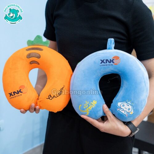Gối Cổ Cao Su In Logo tại Gấu Bông Online