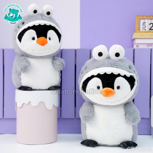 Cánh Cụt Bông Cosplay Cá Mập
