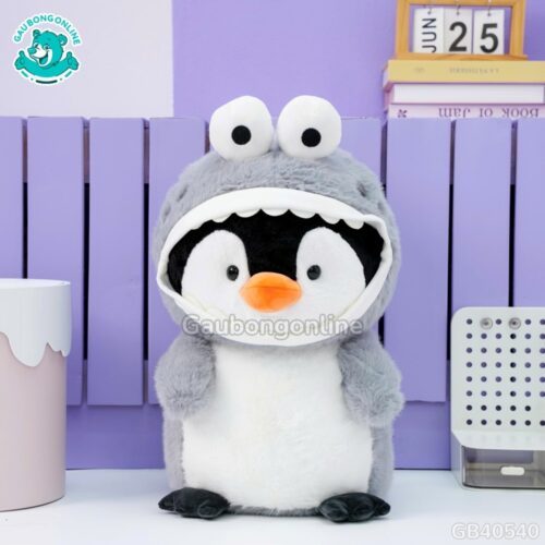 Cánh Cụt Bông Cosplay Cá Mập