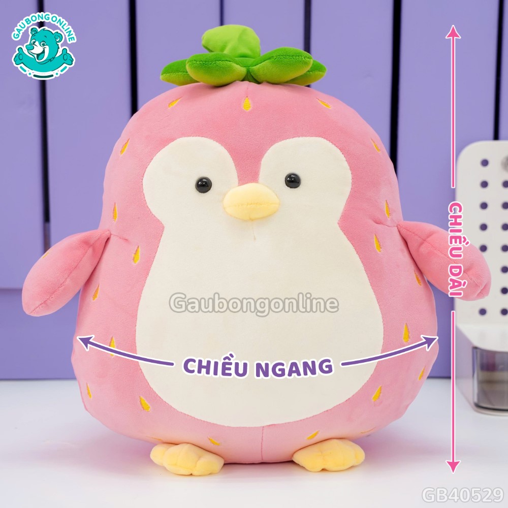 Gấu Bông Cánh Cụt Trái Cây