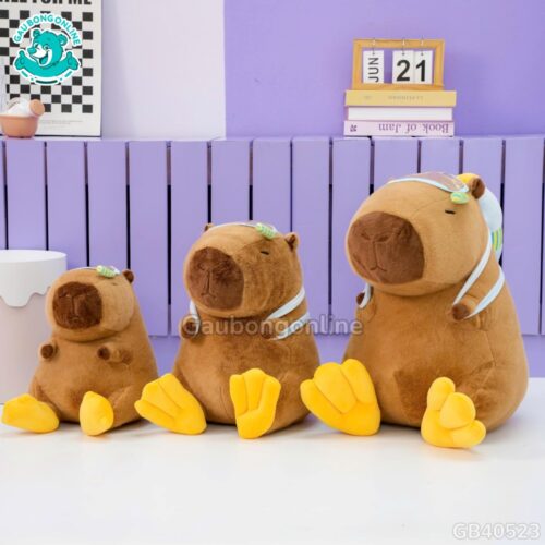 Gấu Bông Capybara Chân Vịt đa dạng kích thước