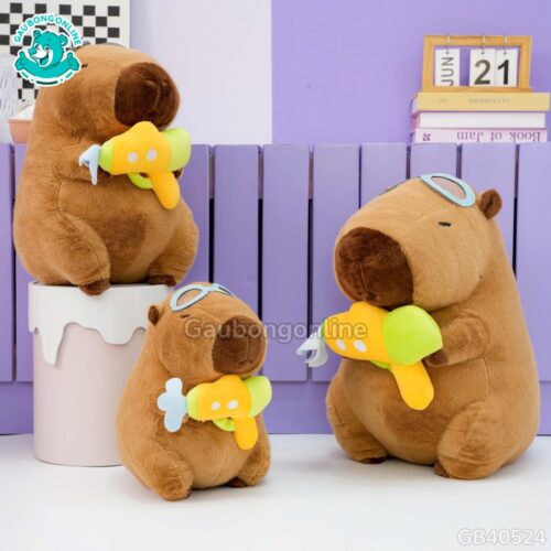 Gấu Bông Capybara Súng Nước đã được bán tại Gấu Bông Online