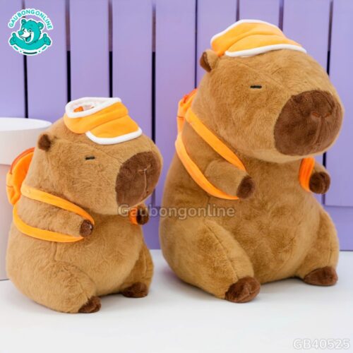 Gấu Bông Capybara Thể Thao Đeo Bóng: “cầu thủ” dễ thương nhất nhà bạn