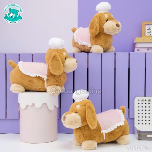 Chó Dachshund Lạp Xưởng Đầu Bếp
