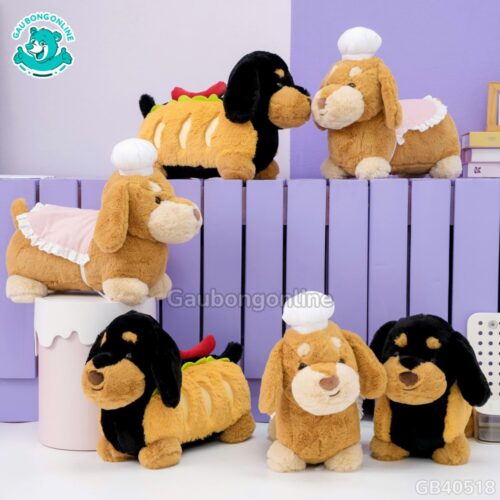 Chó Dachshund Lạp Xưởng Hamburger
