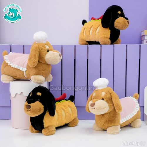 Chó Dachshund Lạp Xưởng Hamburger