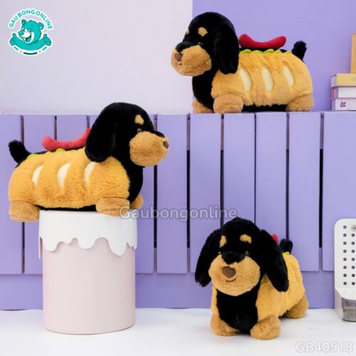 Chó Dachshund Lạp Xưởng Hamburger