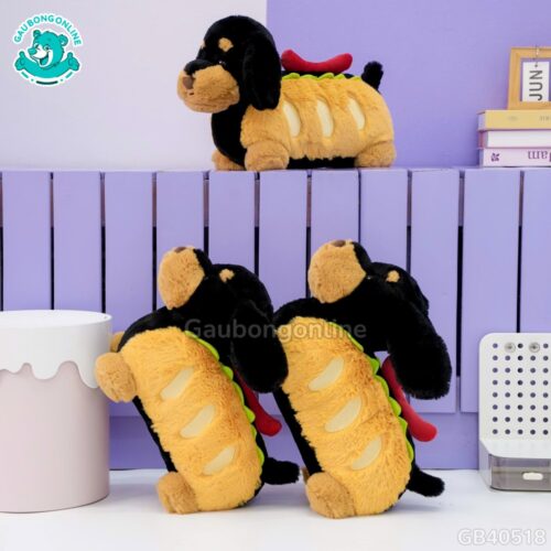 Chó Dachshund Lạp Xưởng Hamburger