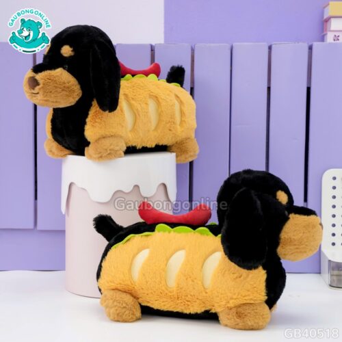 Chó Dachshund Lạp Xưởng Hamburger
