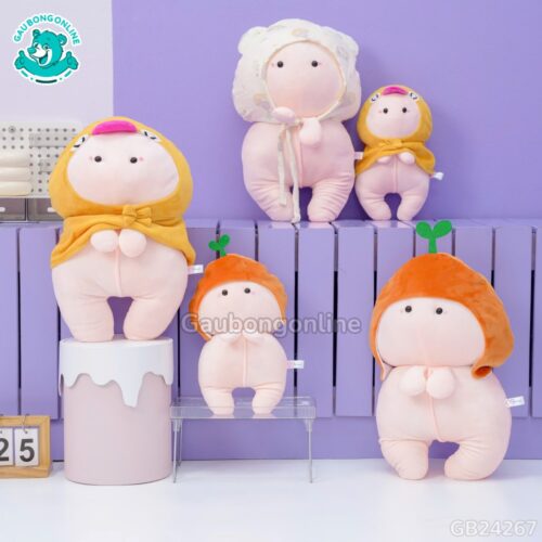 Gấu Bông Ciu Baby Đội Mũ