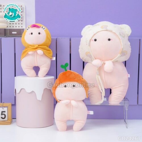 Gấu Bông Ciu Baby Đội Mũ