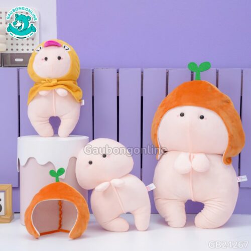 Gấu Bông Ciu Baby Đội Mũ