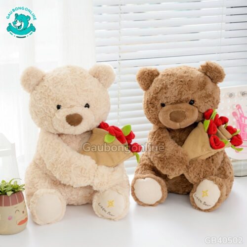 Gấu Boo Đội Mũ Hoa