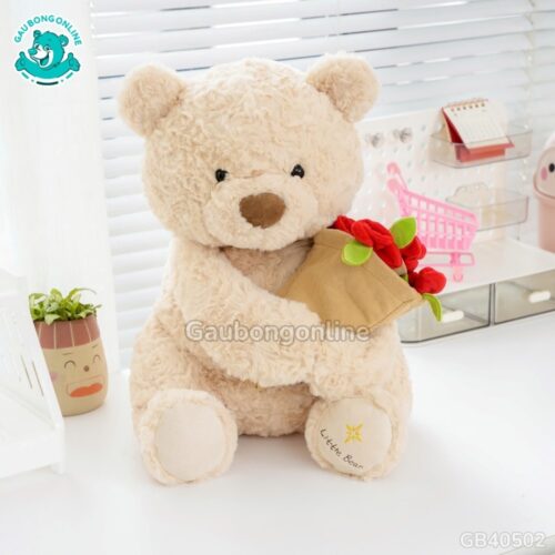 Gấu Boo Đội Mũ Hoa