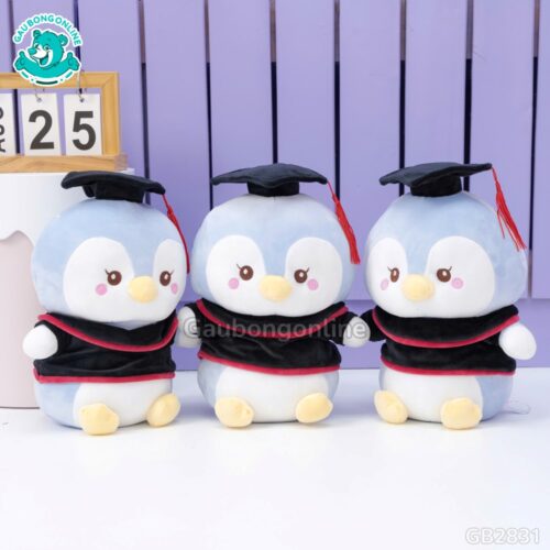 Gấu Bông Tốt Nghiệp Cánh Cụt cho học sinh, sinh viên