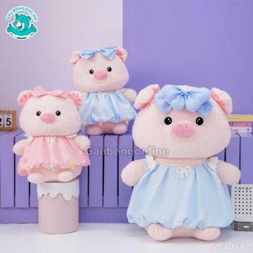 Heo Bông Mặc Váy Bí