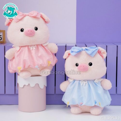 Heo Bông Mặc Váy Bí
