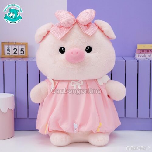 Heo Bông Mặc Váy Bí