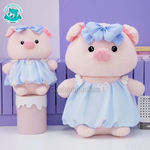 Heo Bông Mặc Váy Bí